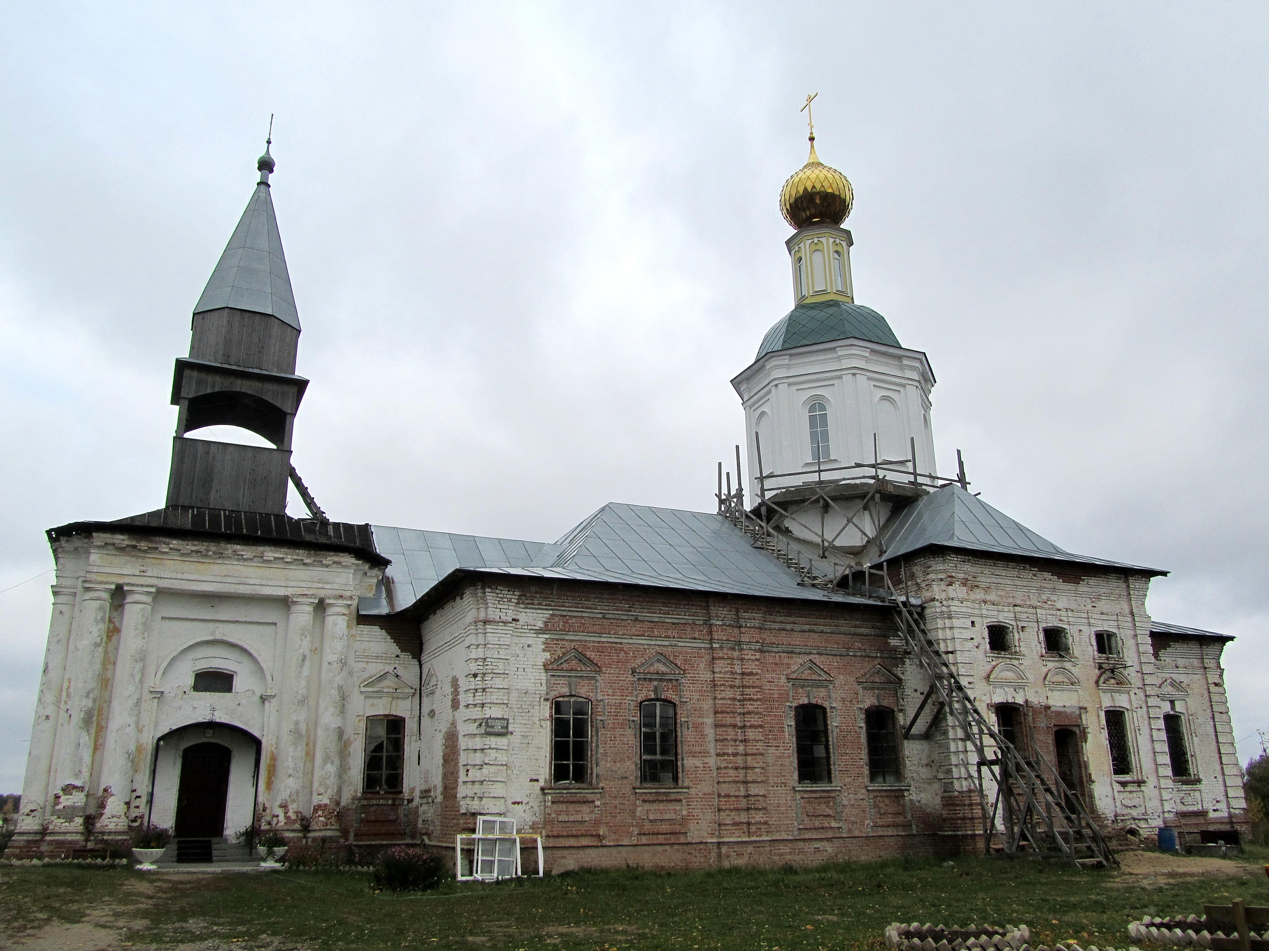 Молитва в камне - Ансамбль храмов Николая Чудотворца и Варвары  Великомученицы в посёлке Ново-Талицы