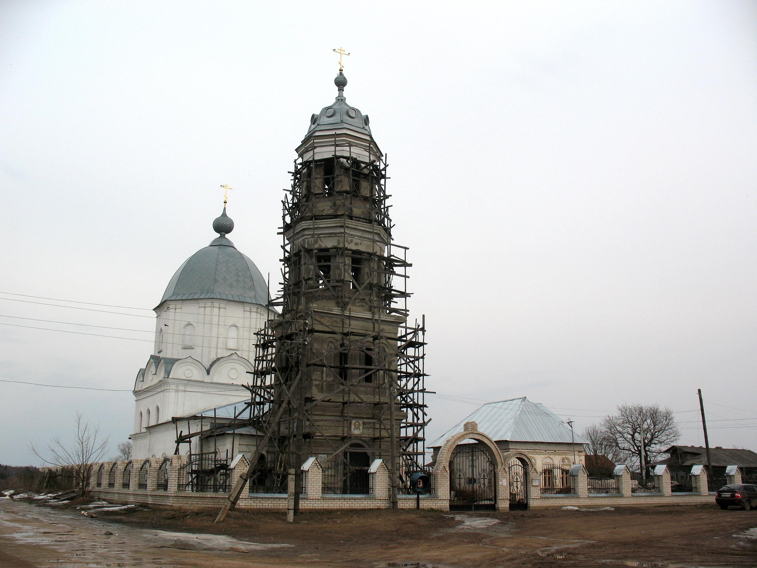 Молитва в камне - Храм Смоленской иконы Божией матери (город Южа)