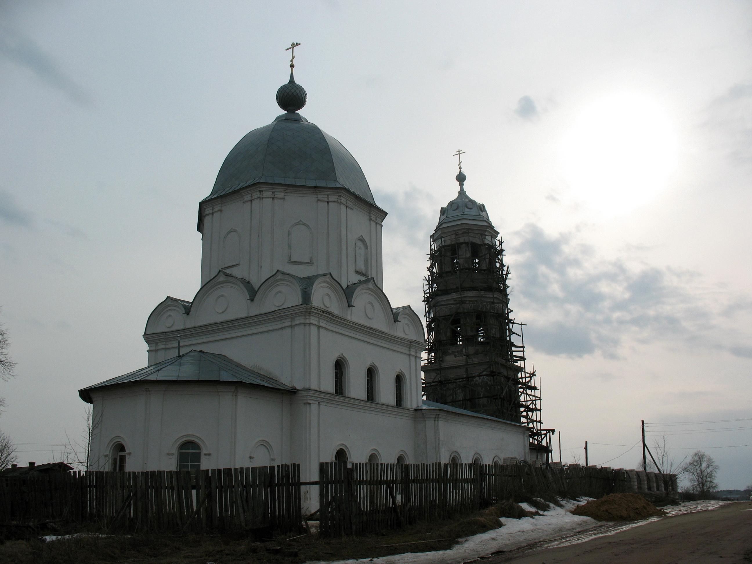 Молитва в камне - Храм Смоленской иконы Божией матери (город Южа)