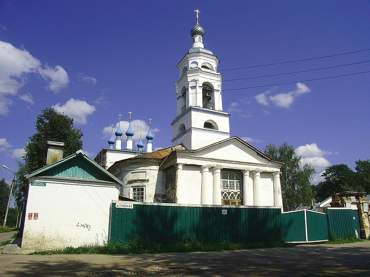 Молитва в камне - Храм Покрова Пресвятой Богородицы, город Шуя